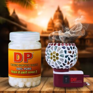 dp camphor 50g + kapoor dani pack of 1