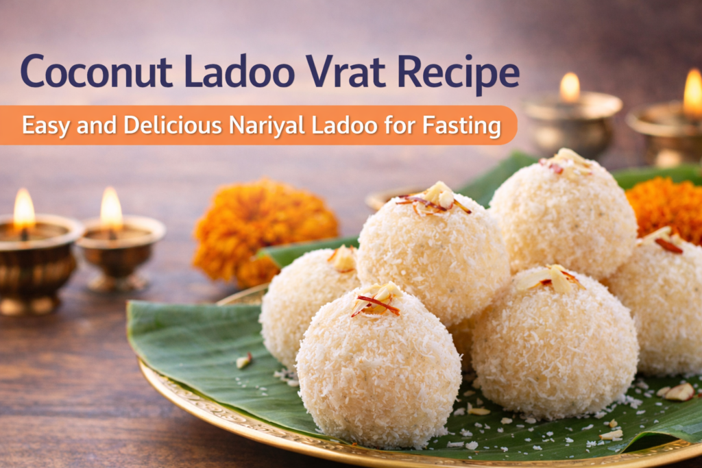 Coconut Ladoo Vrat Recipe