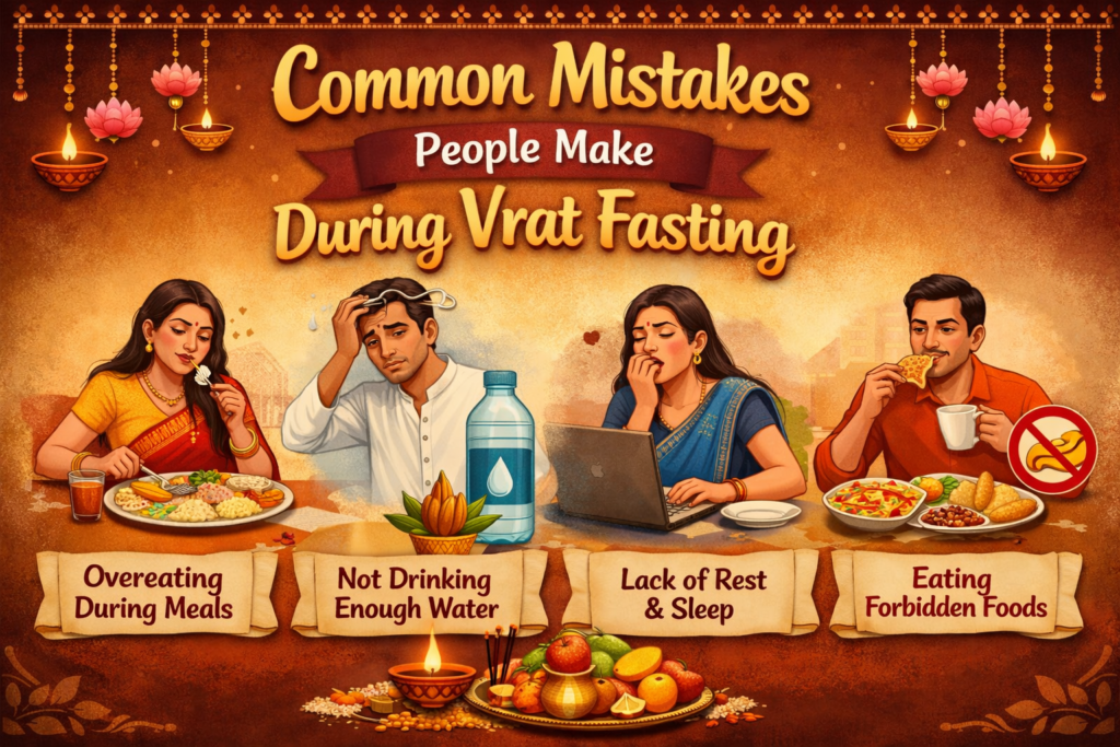 Common Mistakes People Make During Vrat Fasting