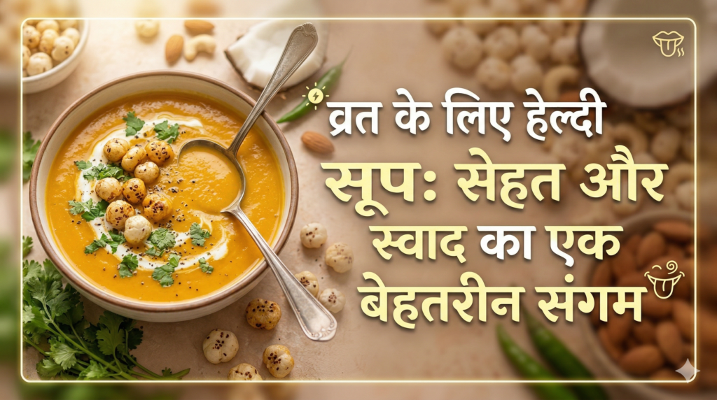 व्रत के लिए हेल्दी सूप