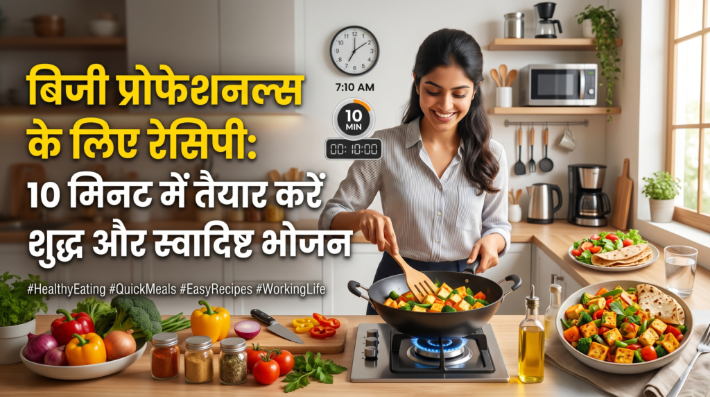 झटपट स्वस्थ रेसिपी