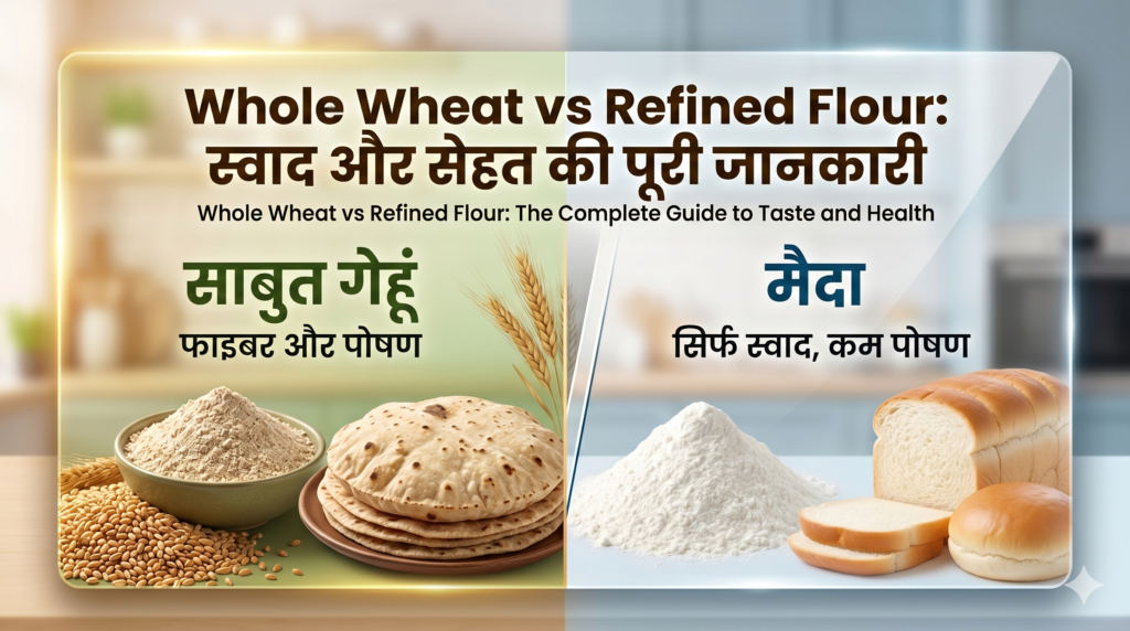 Whole Wheat vs Refined Flour
